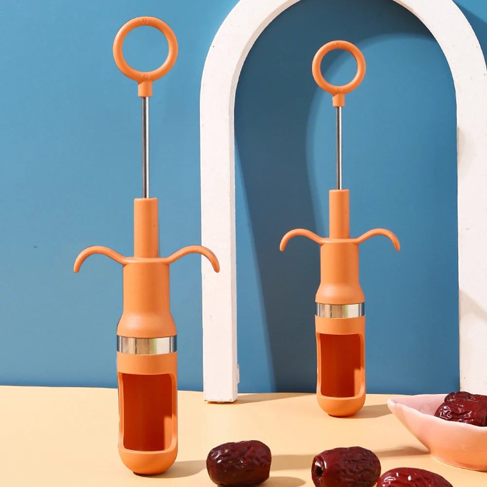 Cherry, Olive & Jujube Pitter – Stainless Steel Fruit Core Remover Tool (1, 2, or 5-Pack)
