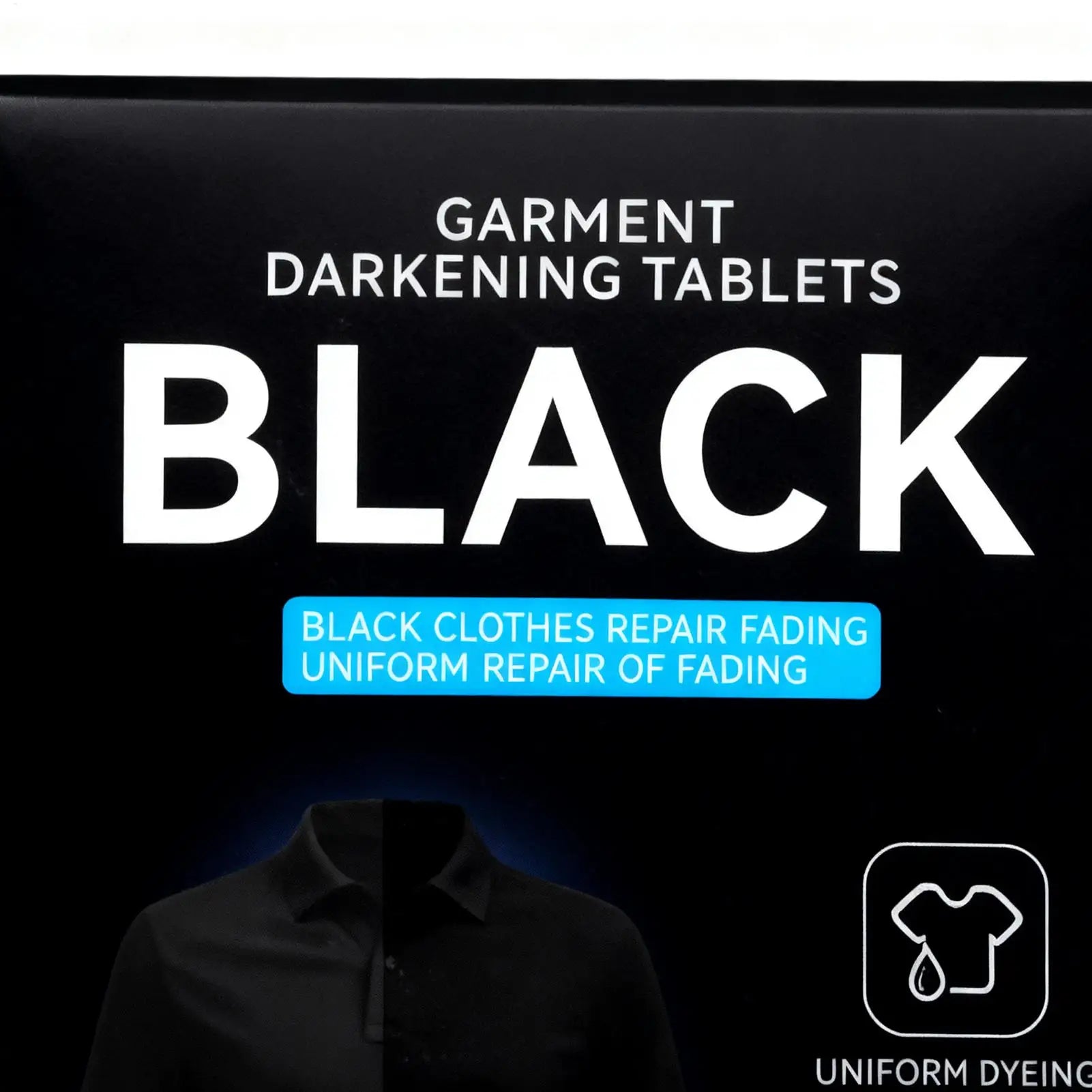 Fabric Dyes For Clothing Black Natural Laundry Supplies 10 Pieces Fabric Paint Dark Tablets For Cotton Linen Silk Wool T-Shirts Peaceful Pleasures Health and Wellness