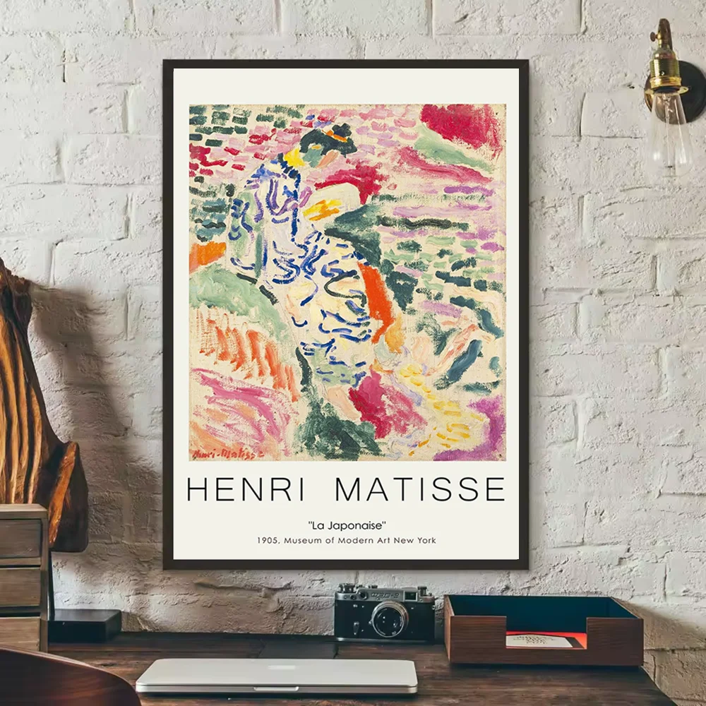 abstract matisse flower human body Poster HD art sticky wall waterproof home living room bedroom bar aesthetic decoration Peaceful Pleasures Health and Wellness