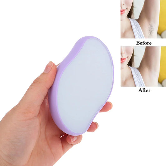 Crystal Epil Hair Removal Eraser Painless Safe Reusable Easy Clean Depilation Tool Physical Glass Hair Remov Body Beauty Eraser Peaceful Pleasures Health and Wellness