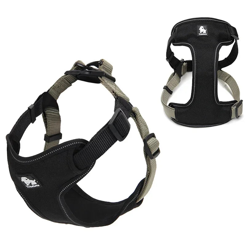 Truelove Padded Reflective Dog harness Vest Pet Step in Harness Adjustable No Pulling Pet Harnesses for Small Medium Dog TLH5951 Peaceful Pleasures Health and Wellness