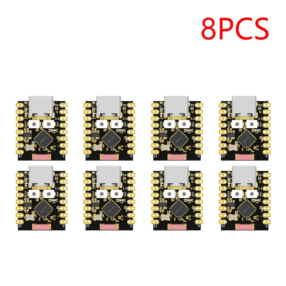 1-20PCS ESP32-C3 Development Board 3.3-6V Power Low Power ESP32 Super Mini Wireless Development Board WiFi Bluetooth For Arduino Peaceful Pleasures Health and Wellness Black 8PCS
