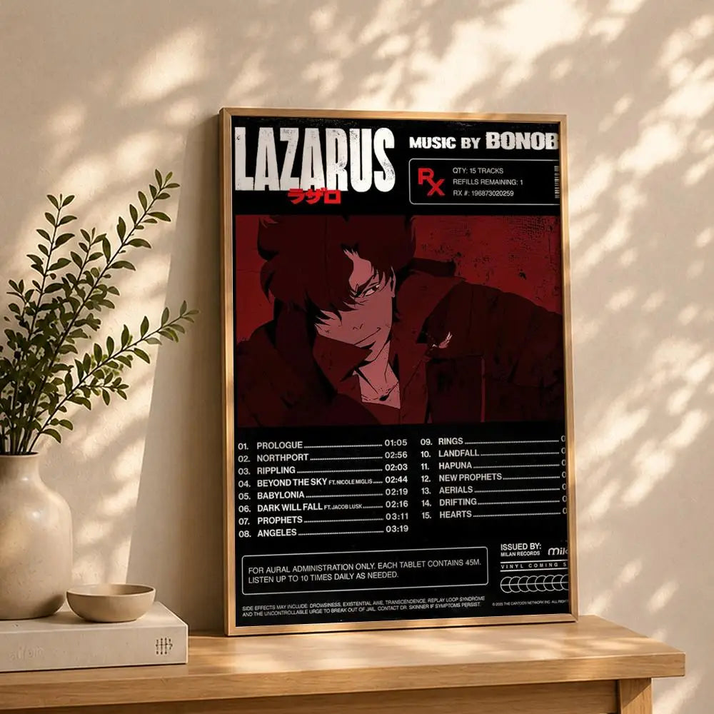 Game Lazarus HD Waterproof Self-Adhesive Wall Art Poster Gaming Wall Poster Peaceful Pleasures Health and Wellness White12 21X30cmNoframe