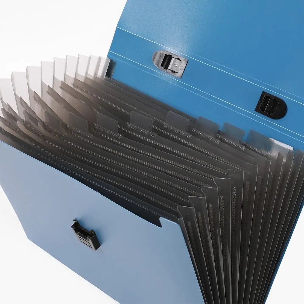 13-Pocket Accordion File Folder | Waterproof Expanding Organizer