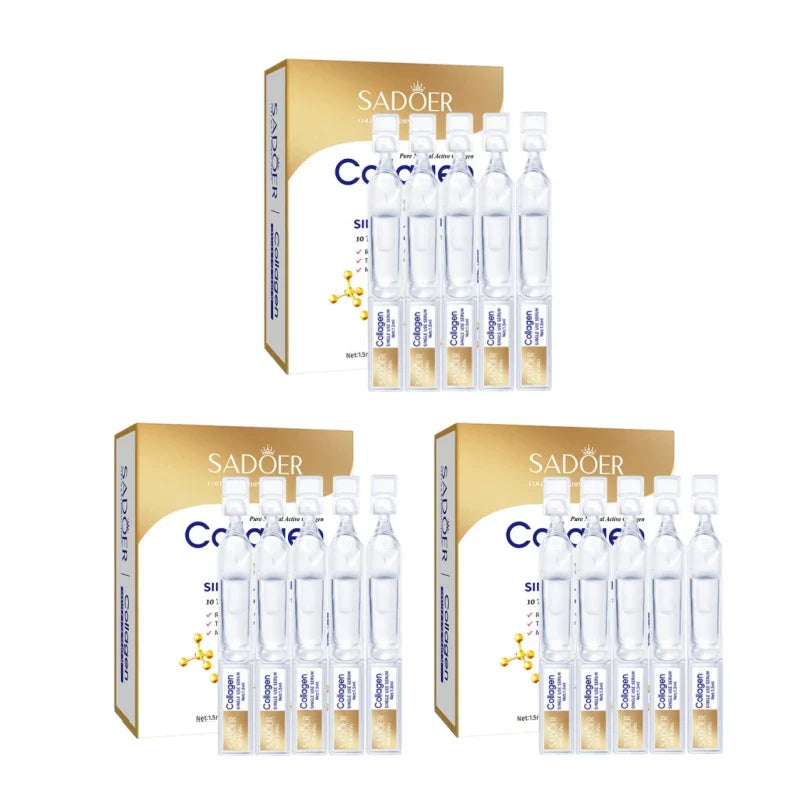 SADOER Collagen Anti-Wrinkle Face Serum | 15 Single-Use Vials