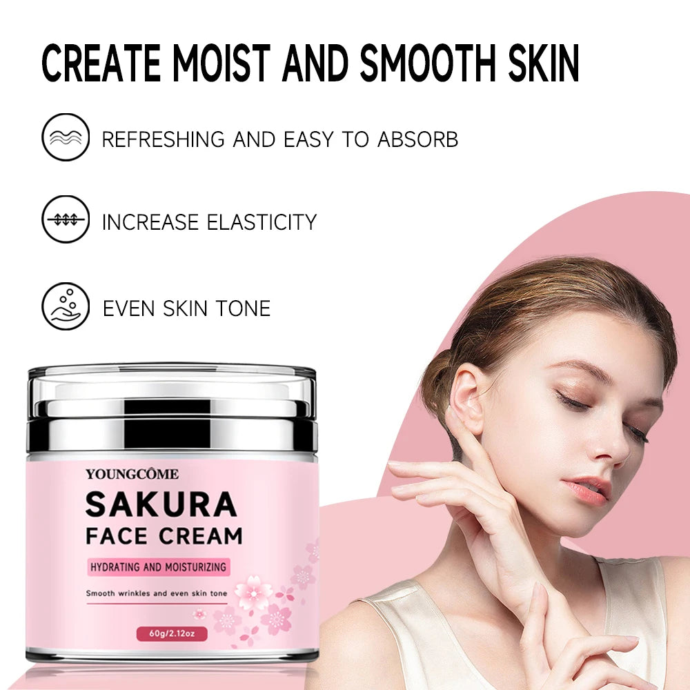 YOUNGCOME Facial care moisturizing face cream repairs dry skin,Moisturizing Repair Anti-aging Essence Facial Skin Care Peaceful Pleasures Health and Wellness