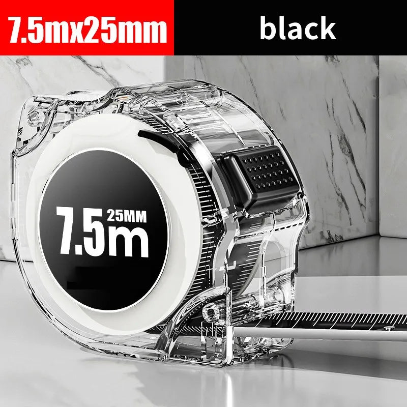 FHUAMR 10M Fluorescent Steel Tape Measure – Drop-Proof