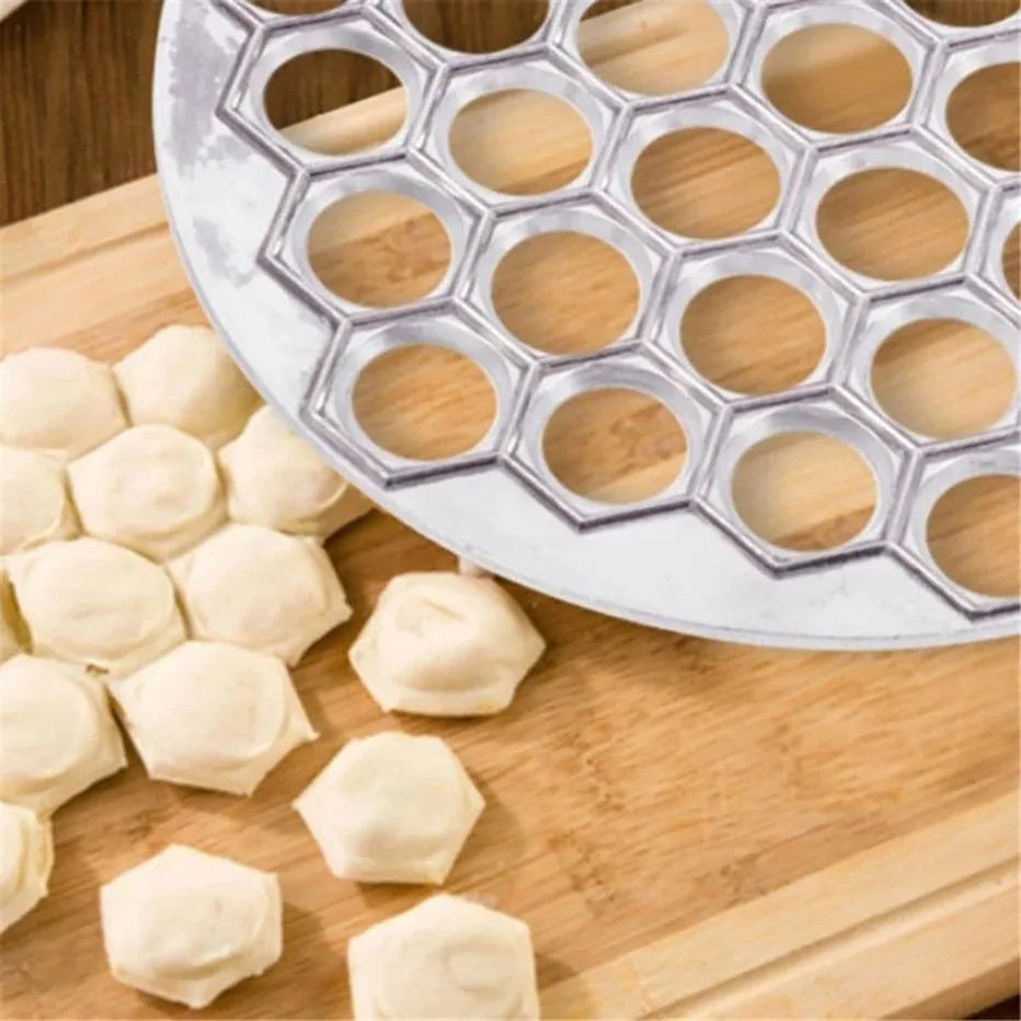 37-Hole Dumpling & Ravioli Mold Press | Batch Production DIY Pasta & Dumpling Maker
