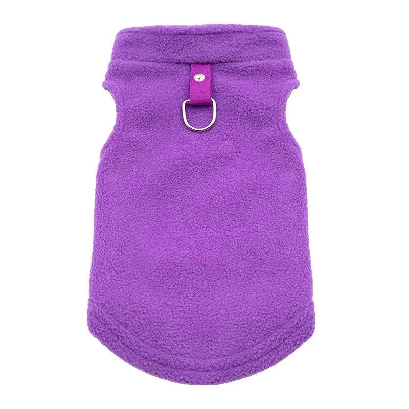 Winter Dog Clothes Warm and Pet Printed Dog Fancy Dress Small Clothing Coat Jackets Sweater Large. Medium Hooded Cute Shirt Home Peaceful Pleasures Health and Wellness Purple L