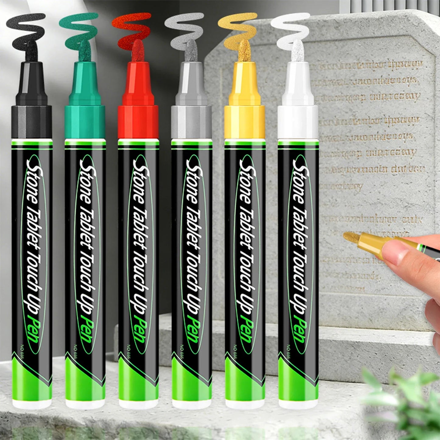 Tombstone Marker Pen – Waterproof Permanent Ink for Stone