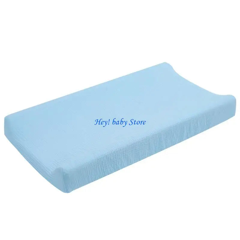 Muslin Diaper Changing Pad Cover – Soft, Breathable & Unisex