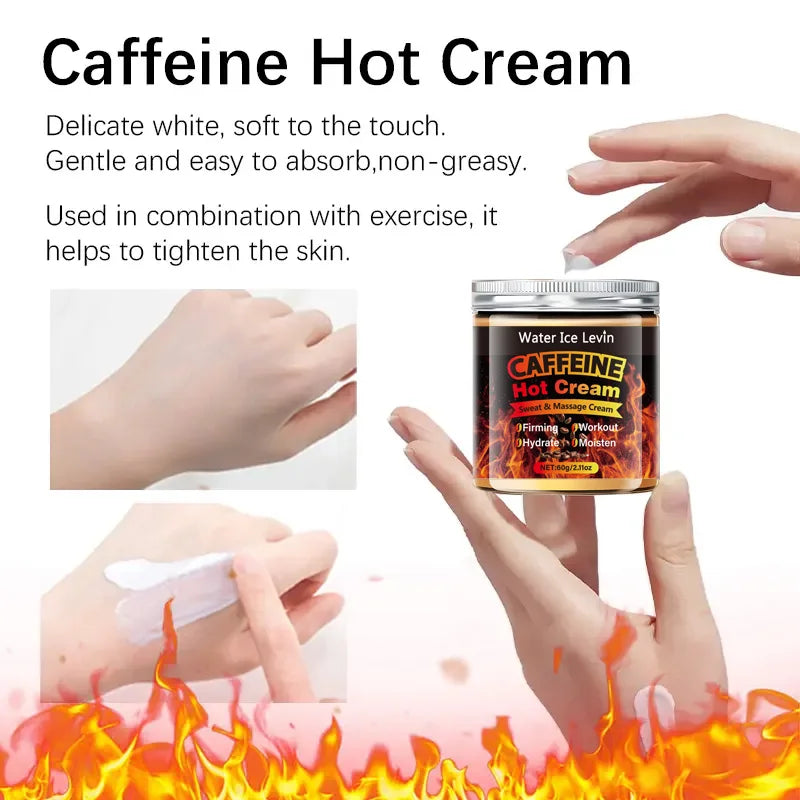 60g Caffeine Thermal Massage Cream – Firming Moisturizer