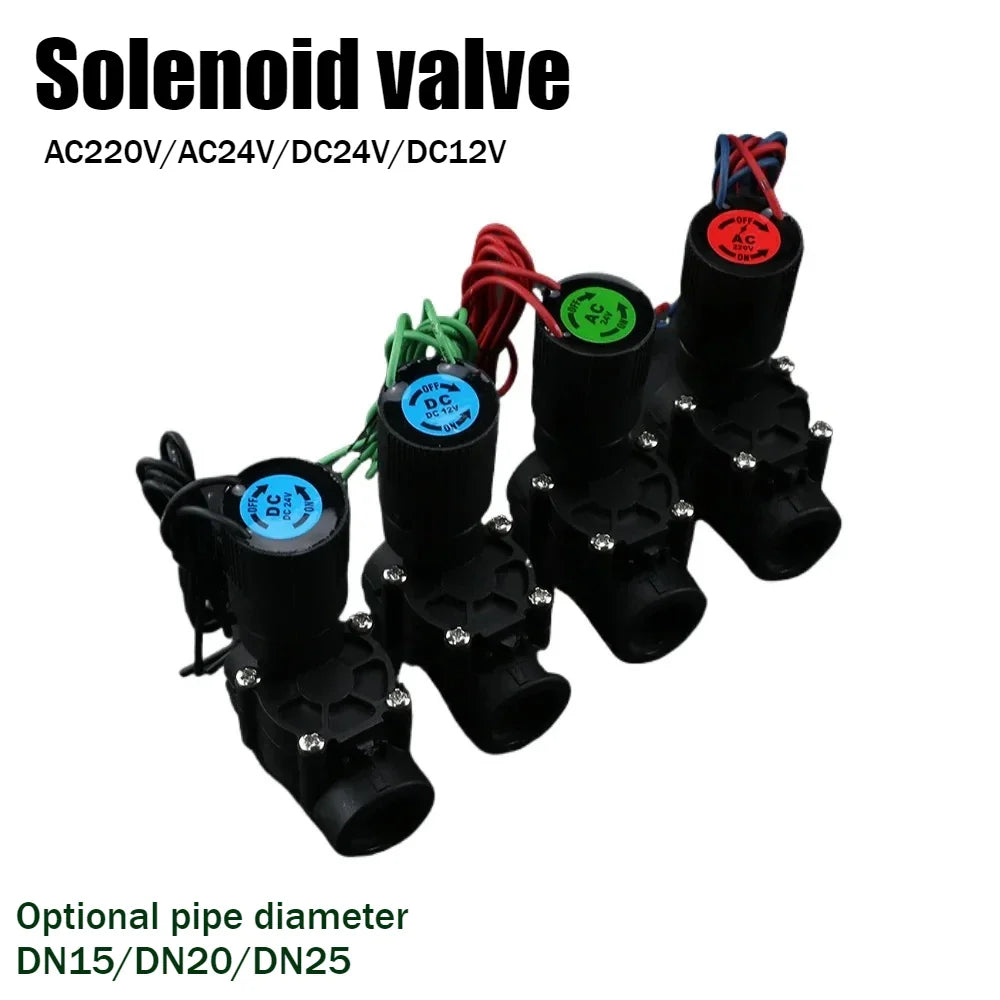 DN15–DN25 Normally Closed Solenoid Valve | Garden & Farm Irrigation