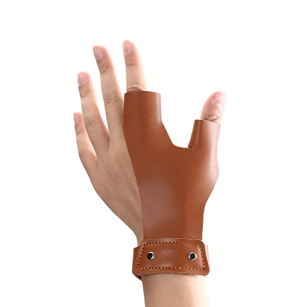 Traditional Shooting Bow Shoots Microfiber Hand Protective Gloves