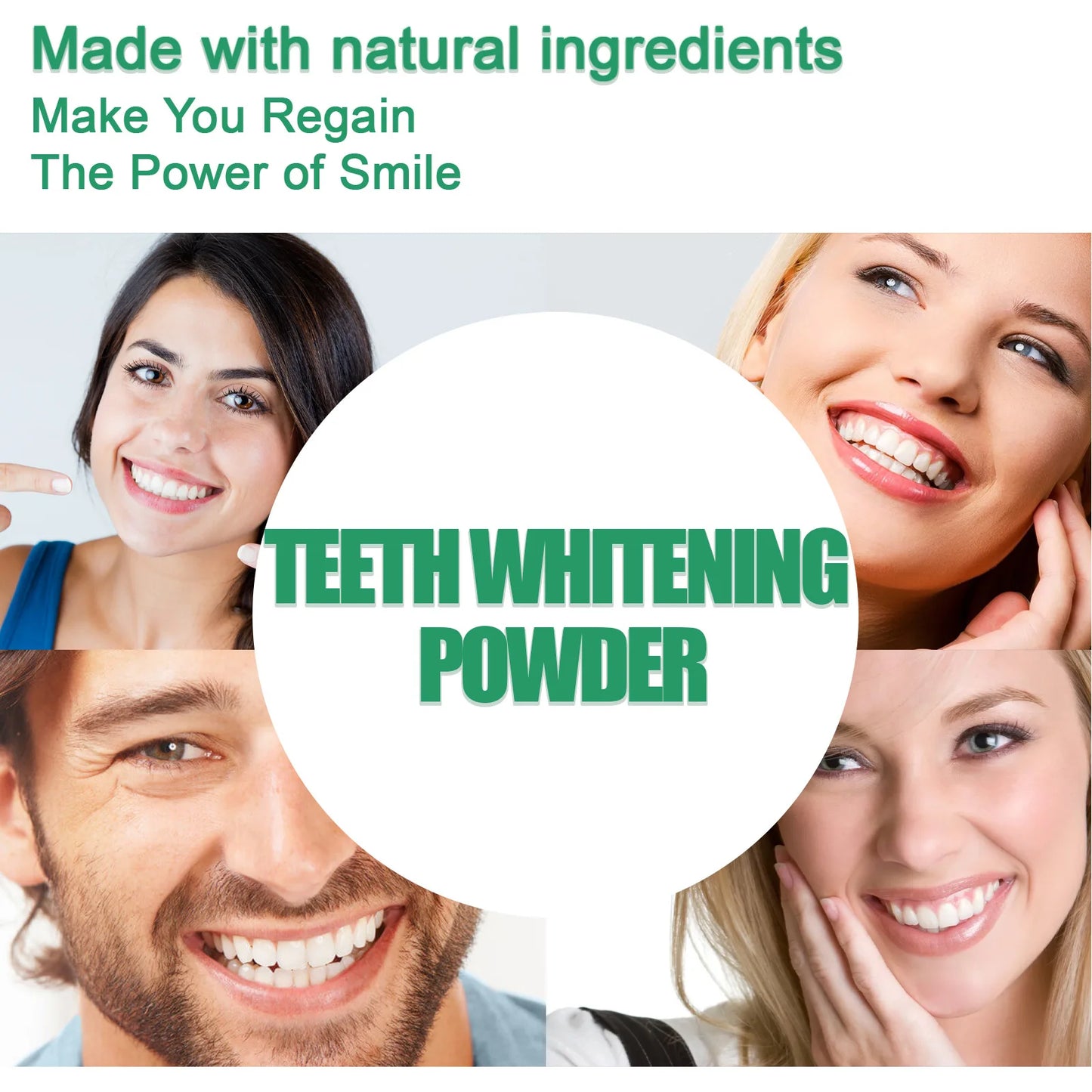 EELHOE Teeth Whitening Powder – Stain Removal & Fresh Breath