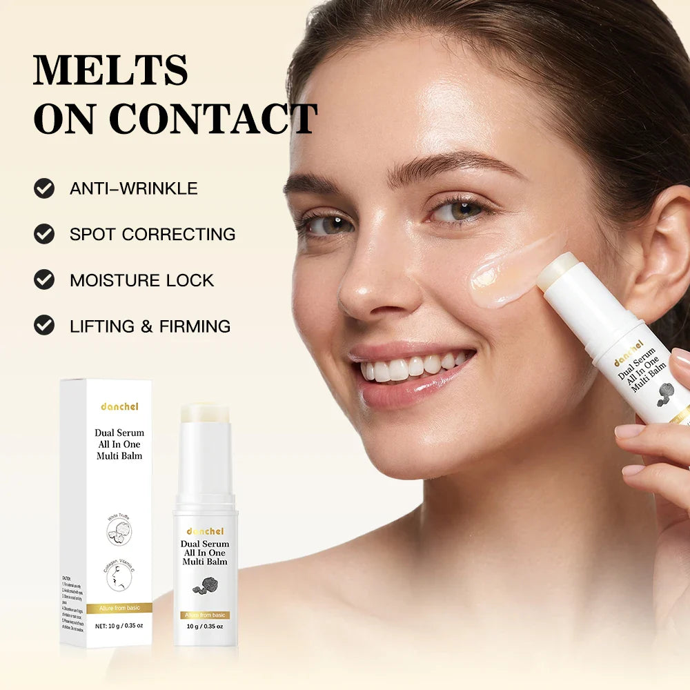 Vitamin C Balm Stick – Brightening Dual-Texture Moisturizer