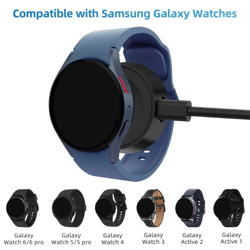Samsung Galaxy Watch Charger Dock – Series 7/6/5/4/3 & Classic Peaceful Pleasures Health and Wellness