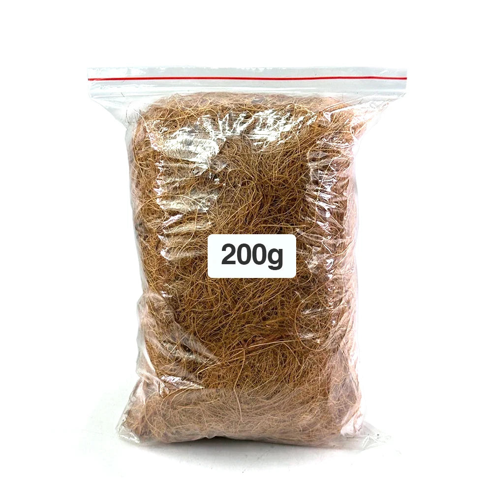Natural Coconut Husk Fiber 50g–500g | Plants & Reptile Bedding