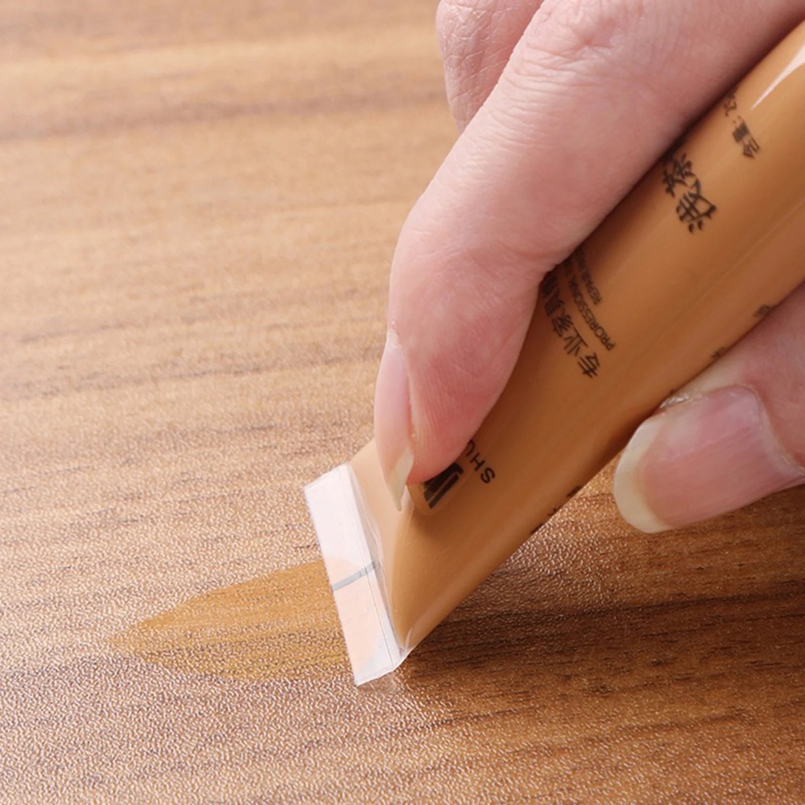 Wood Filler Floor Scratch Paint Repair Oak/Veneer/Walnut Color Water-Based Putty Discoloration Cracks Gouges Peaceful Pleasures Health and Wellness