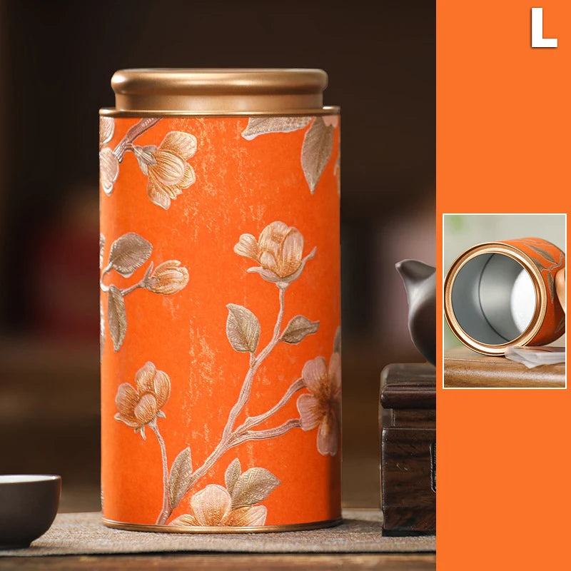 Tinplate Tea Tin Can – Airtight Sealed Storage Canister