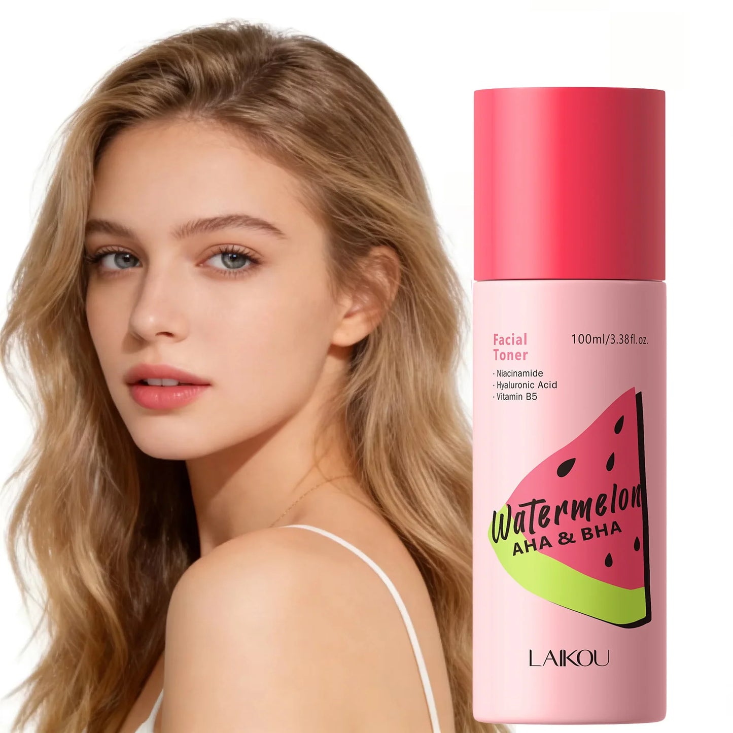 LAIKOU Watermelon Toner – AHA BHA Pore Care & Hydration
