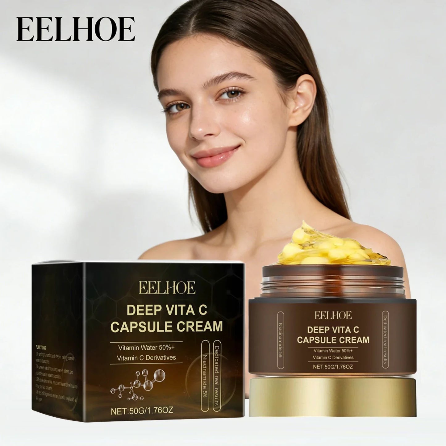 EELHOE Vita C Capsule Cream – Brightening Dark Spot Corrector