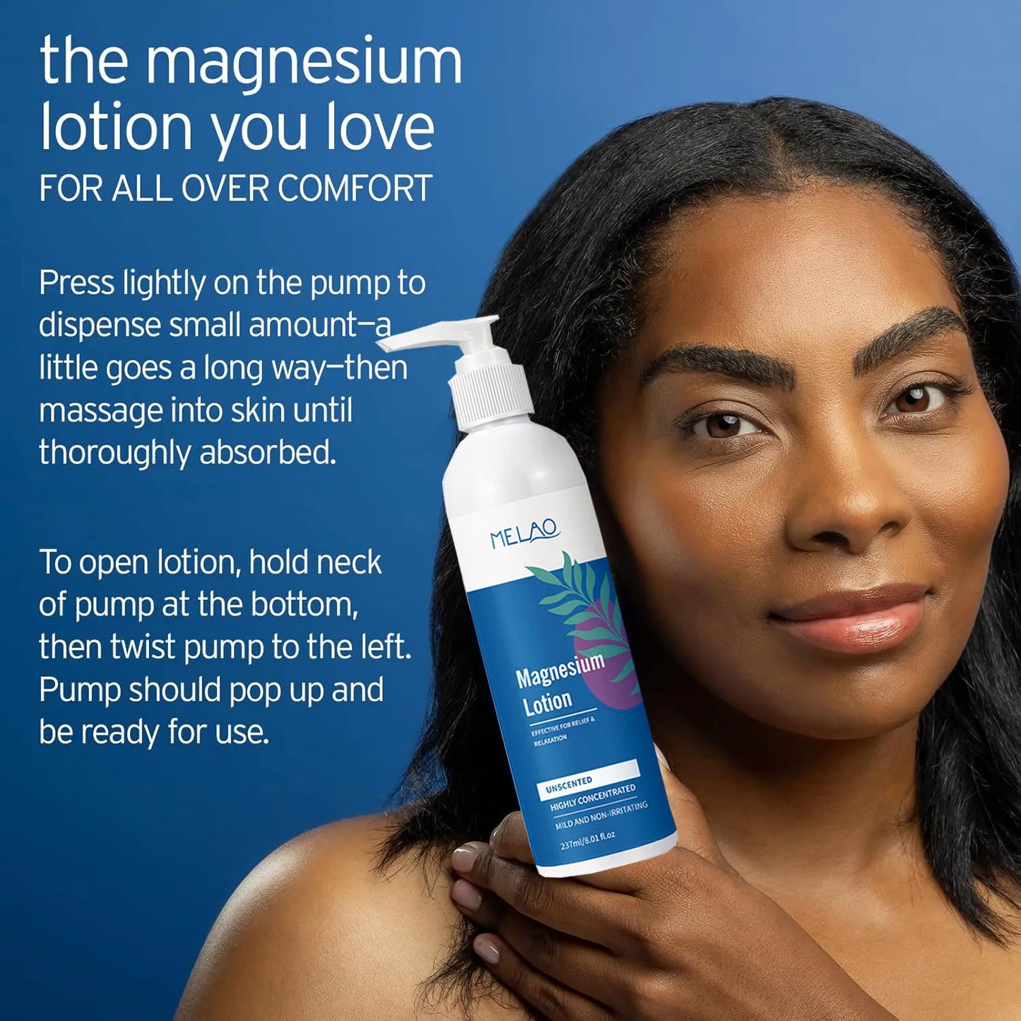 Magnesium Body Lotion 120G Nourishing Night Moisturizing Hand Care 1% Goodnight Magnesium Moisturizing Cream Peaceful Pleasures Health and Wellness