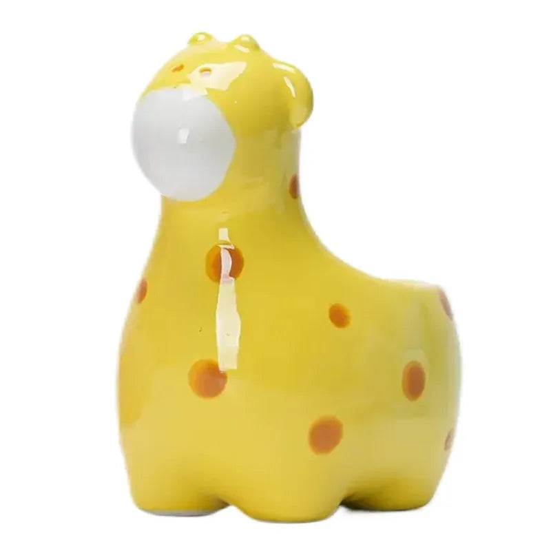 Animal Shape Ceramic Succulent Planter | Cute Cartoon Pot