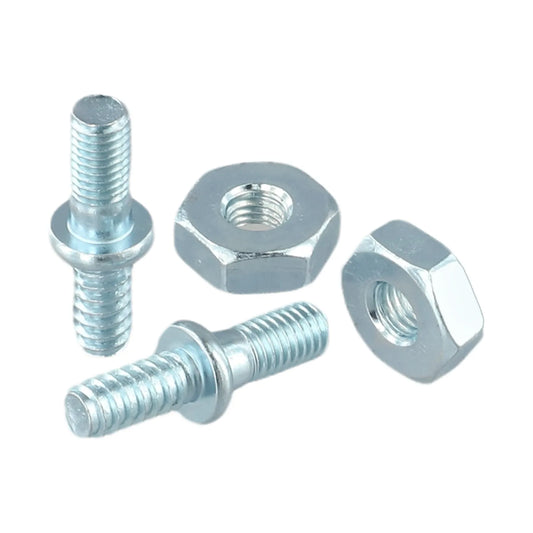 2 Pairs Bar Studs Nuts MS170 MS180 MS210 MS230 MS250 Chainsaw Blade Peaceful Pleasures Health and Wellness Default Title