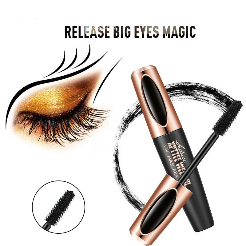 QIC 4D Fiber Mascara – Volumizing, Lengthening & Long-Lasting
