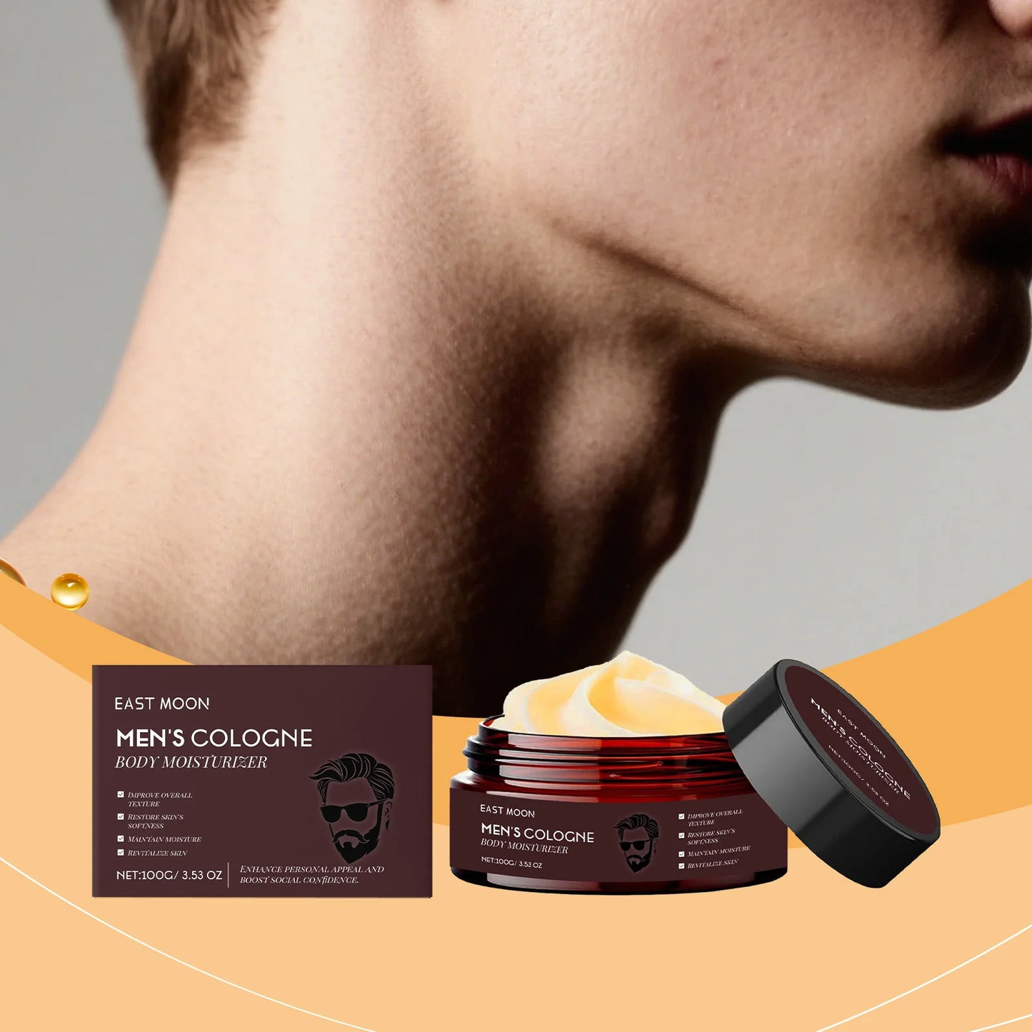 Men's Body Hydrating Cream – Deep Moisture & Skin Barrier Repair