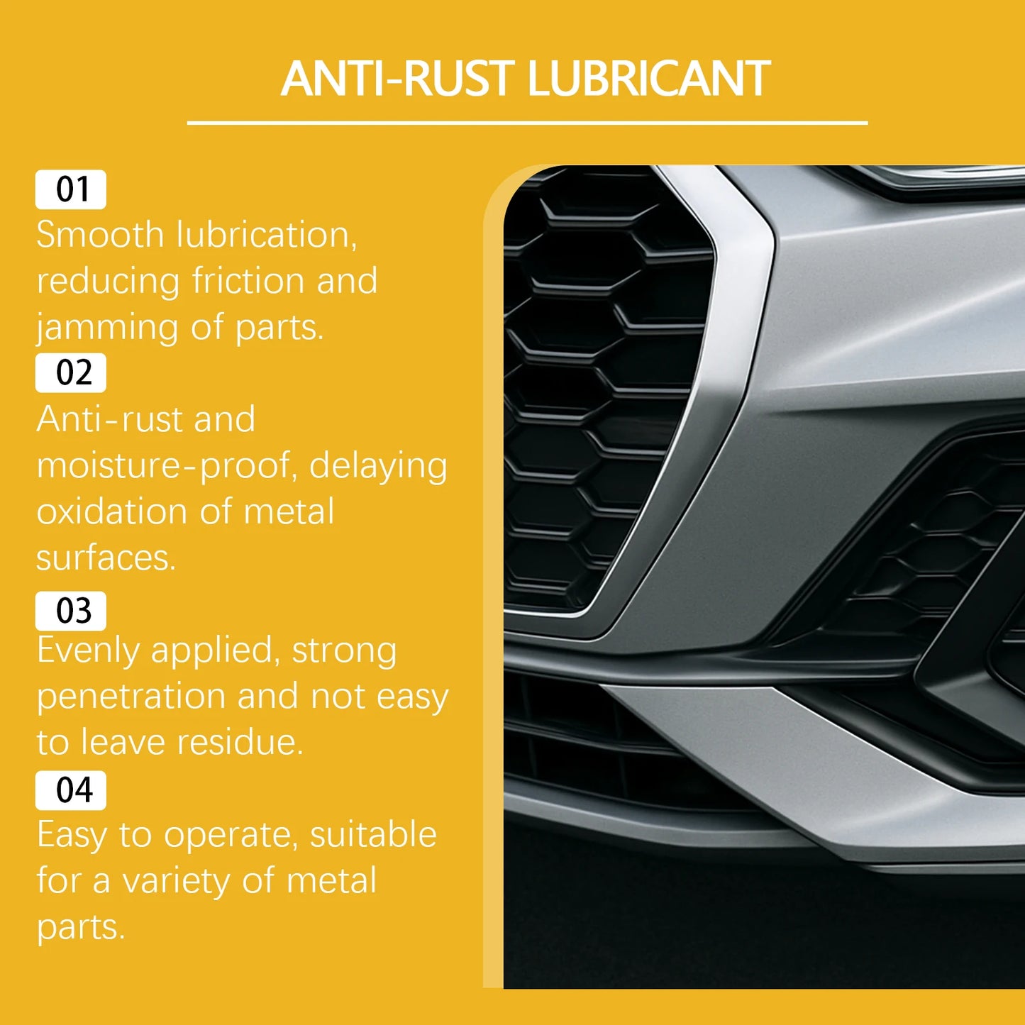 RayHong Anti-Rust Lubricant Spray 100ml | Metal Derusting