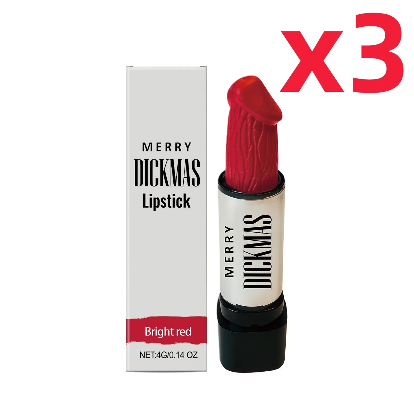 Multi-Color Lipstick Lasting Waterproof Gentle Moisturizing Naturally Pigmented Easy Lip Shaping Matte Texture Perfect Lip Gloss Peaceful Pleasures Health and Wellness Rose Red X 3