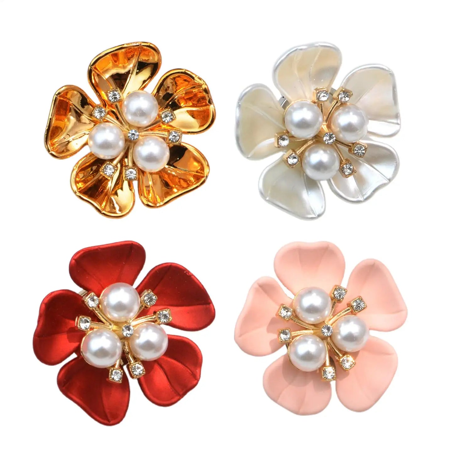 1pcs Fashion Rhinestone Button Covers Shirt Buttons Sleeve Flower Cufflinks for Men Women Decorative Accessories Jewelry Gifts Peaceful Pleasures Health and Wellness