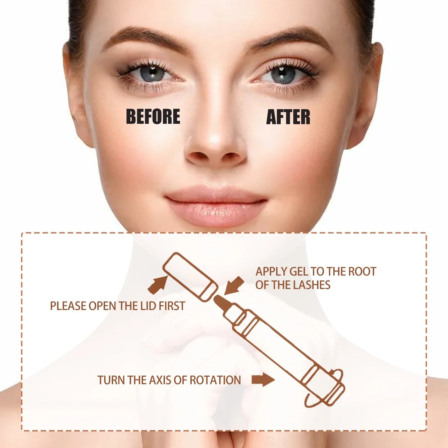 West Month Double Eyelid Cream – Waterproof & Natural Finish