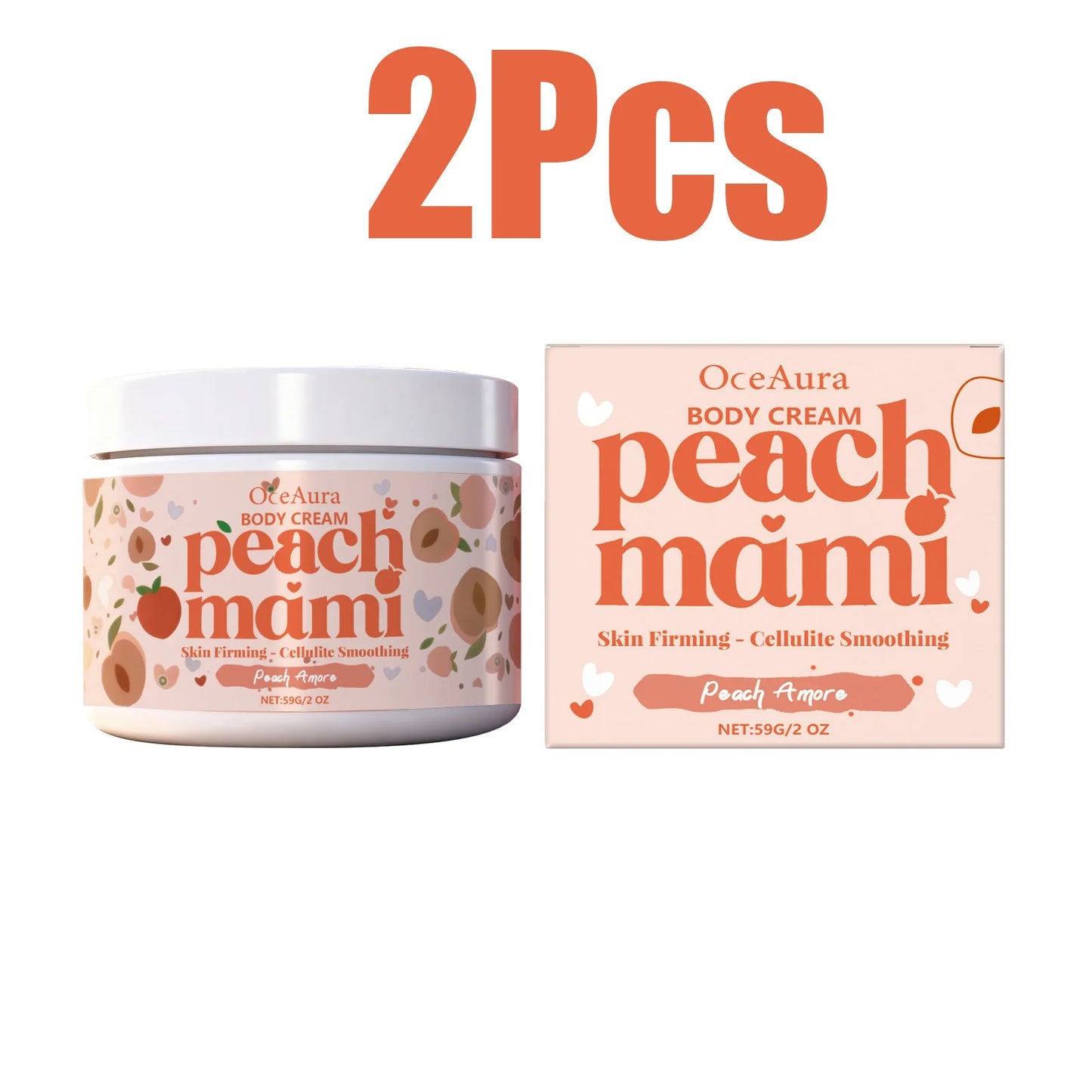 Peach Firming Body Cream – Tighten, Lift & Moisturize