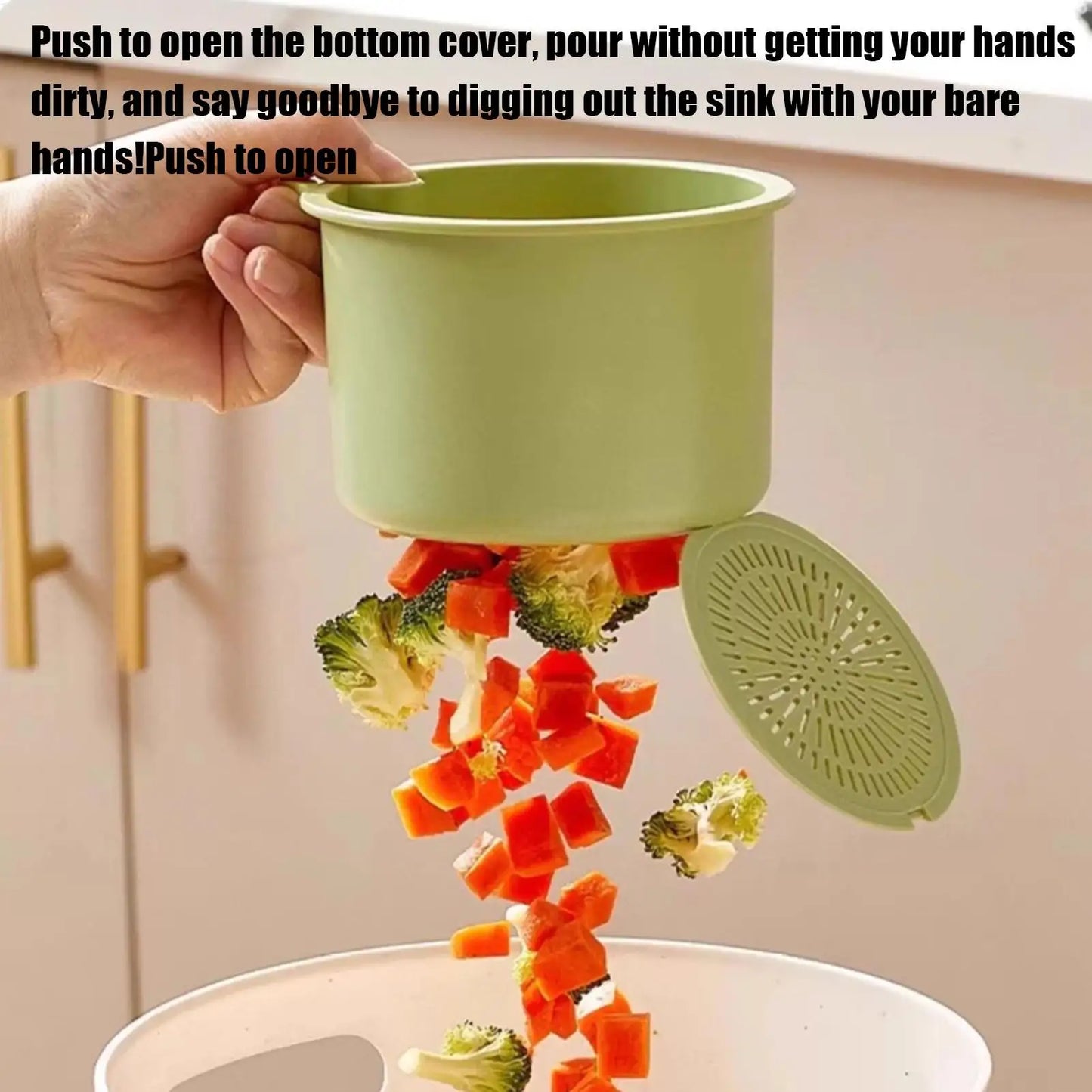 Sink Strainer Basket Space Saving Drain Food Catcher Multipurpose Hangable Sink Strainer Basket For Kitchen Laundry Bathroom Peaceful Pleasures Health and Wellness