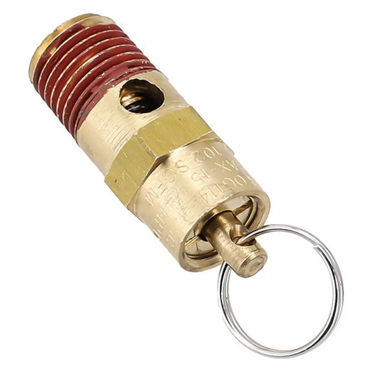 1 4 NPT 125 PSI Air Compressor Safety Relief Pressure Valve Tank OUT Peaceful Pleasures Health and Wellness 125PSI