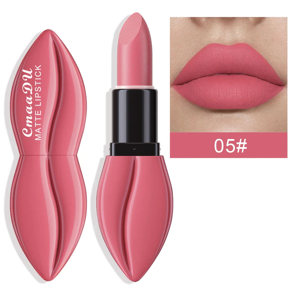 cmaadu Matte Lipstick – Velvet High Pigment Waterproof Lip Gloss