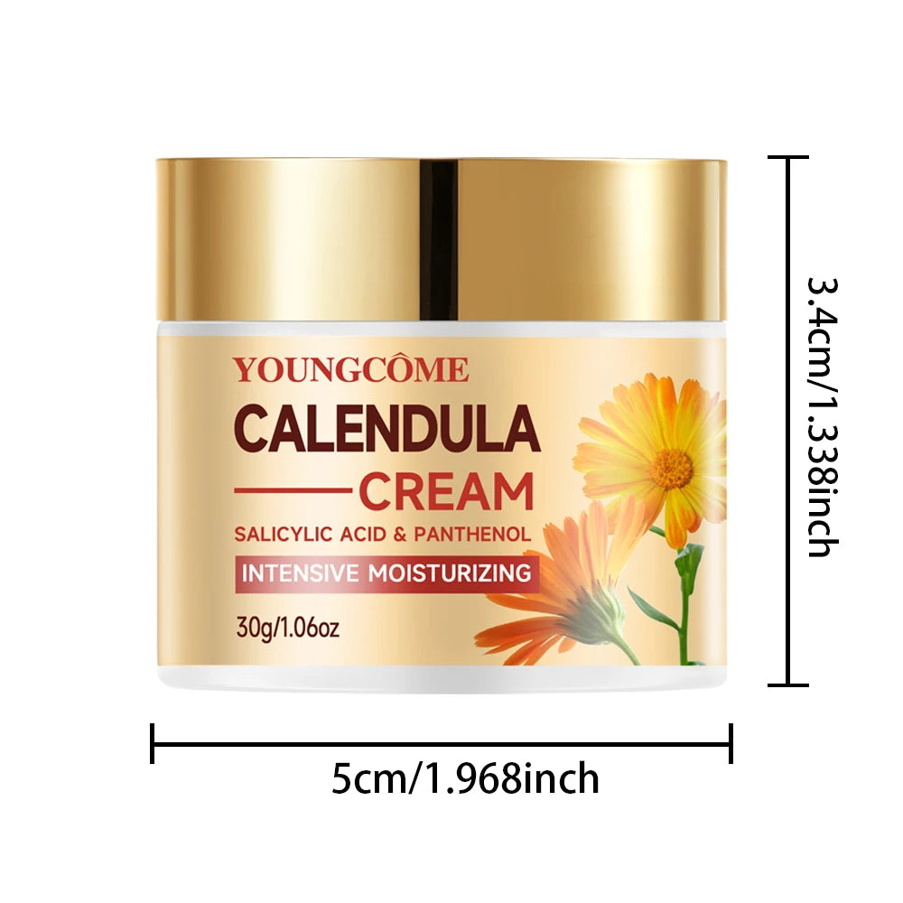 Calendula Face & Neck Cream – Anti-Aging Moisturizer | YOUNGCOME Anti-Aging Face Cream Peaceful Pleasures Health and Wellness 30G