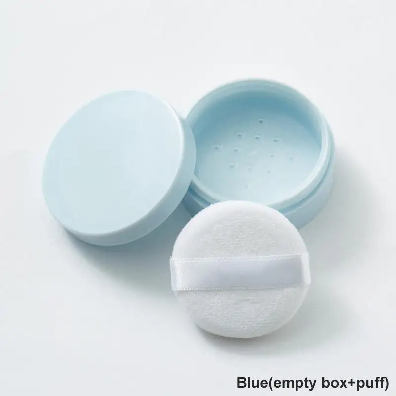 5g Refillable Loose Powder Jar with Puff & Sifter Lid