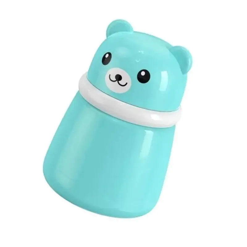 Bear Shaped Baby Powder Puff Box | Safe Infant Storage Case