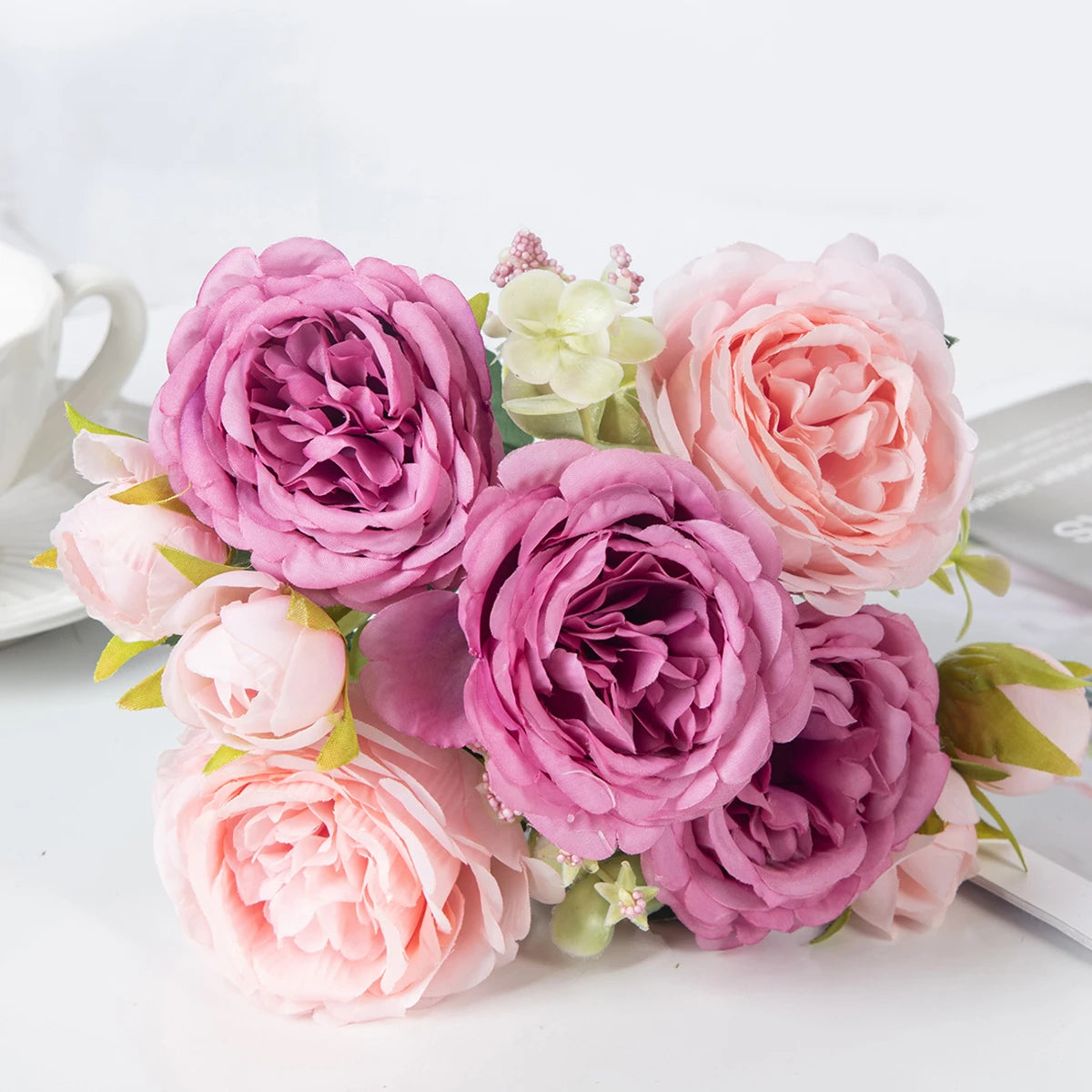 Silk Peony Artificial Flower | Wedding & Home Décor