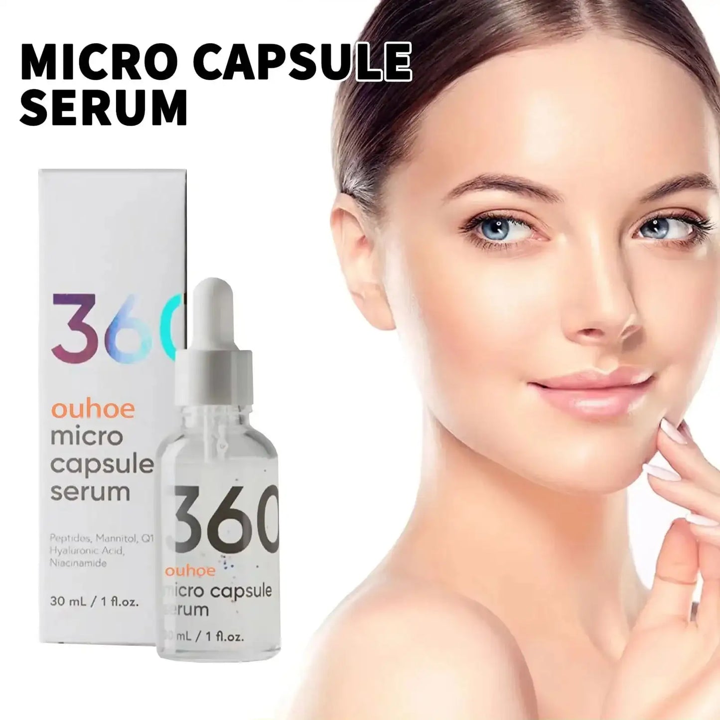Hyaluronic Acid Anti-Aging Face Serum – 30ml Peaceful Pleasures Health and Wellness