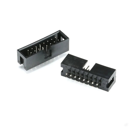 100pcs/Lot IDC Box header DC3 DC3-16P 2x8 16 pins 16P 2.54mm Pitch Straight needle Peaceful Pleasures Health and Wellness Default Title