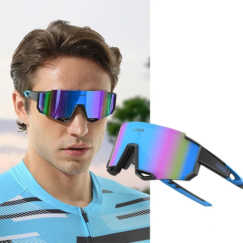 X-TIGER Polarized Cycling Glasses UV400 Sports Sunglasses