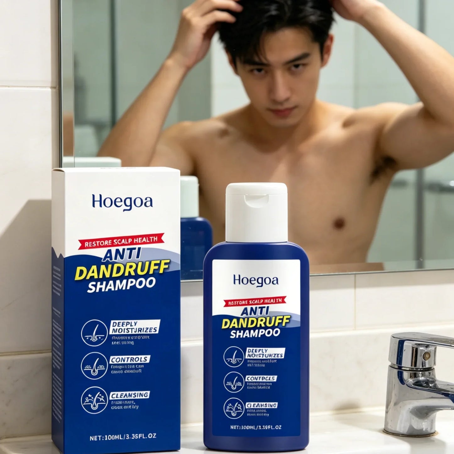 Hoegoa Anti-Dandruff Shampoo – Oil Control & Scalp Care