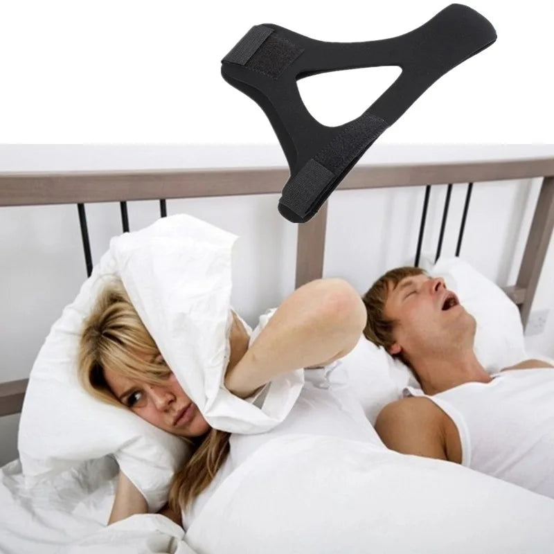 Neoprene Anti-Snore Chin Strap | Adjustable Jaw Sleep Support