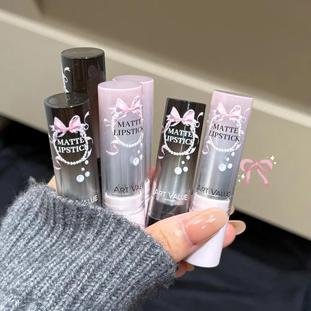 Moisturizing Velvet Matte Lipstick Mousse Long Waterproof Light Natural Warm Brown Toned Lip Tint Make Up Peaceful Pleasures Health and Wellness