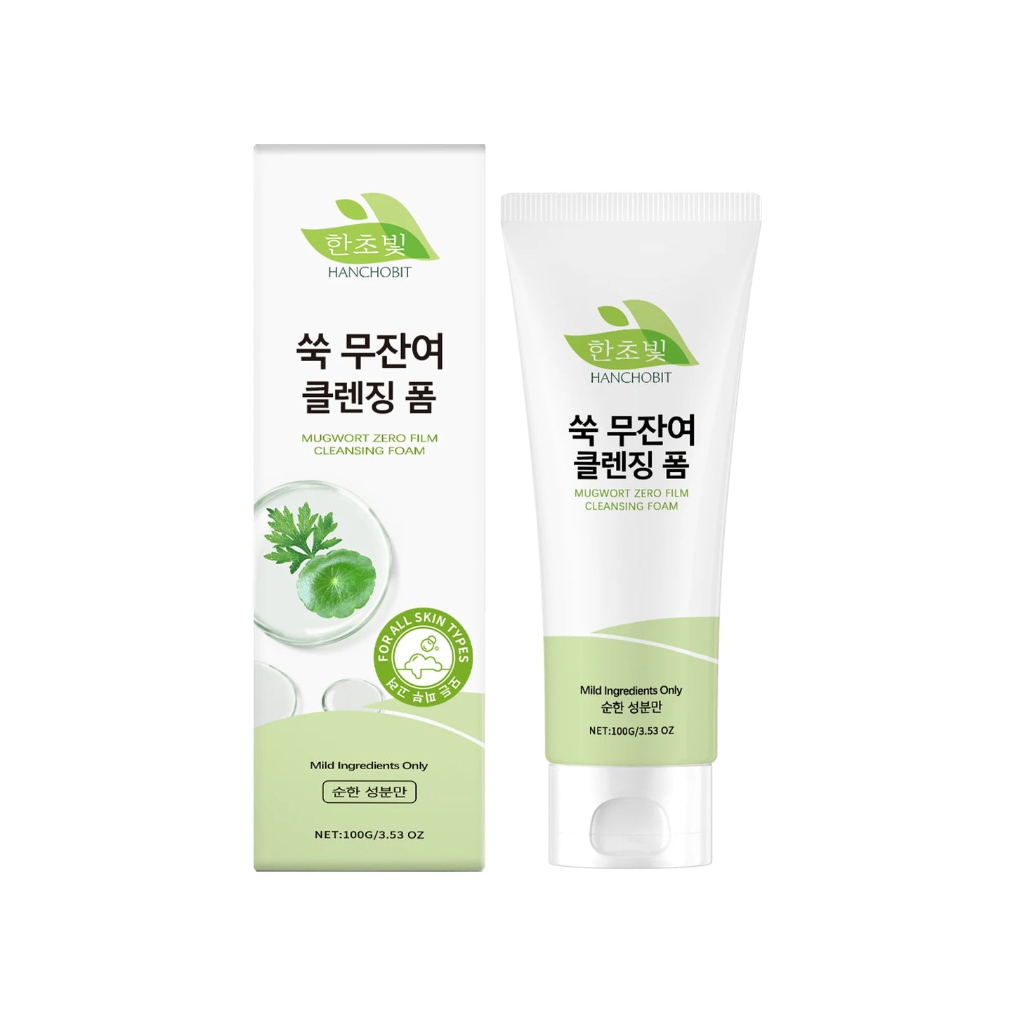 Hanchobit Mugwort Facial Cleanser – Gentle Daily Deep Cleanse
